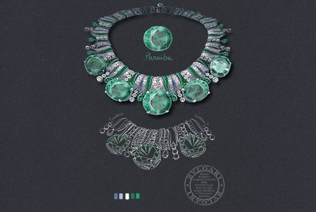 ماركة بولغاري ذهب 2 267933 bozzetto l