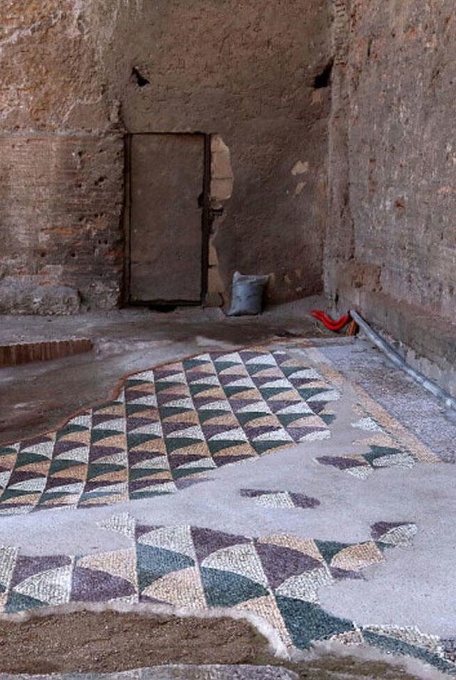 BATHS OF CARACALLA MOSAICS inspire the Divas Dream collection