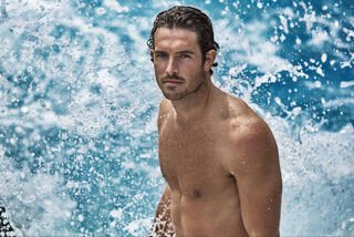 Justin Joslin in the Bulgari Aqua pour Home Atlantique Campaign Justin Joslin in the Bulgari Aqua pour Home Atlantique Campaign