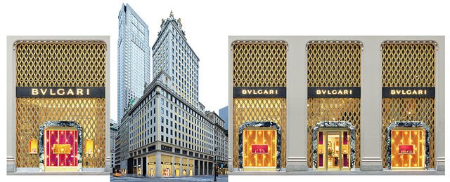 Boutique Bulgari en Nueva York por Peter Marino