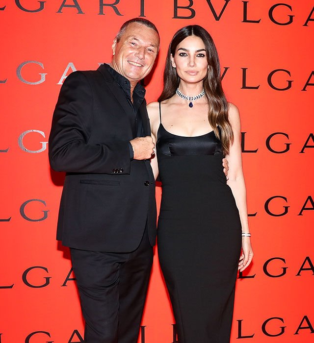 CEO Jean-Christophe Babin and Super model Lily Aldridge