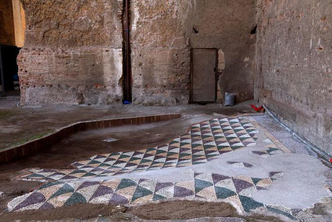 BATHS OF CARACALLA MOSAICS inspire the Divas Dream collection