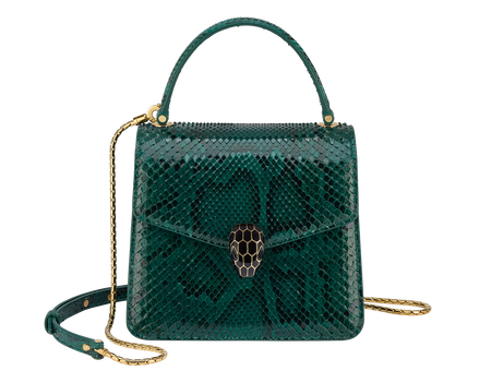 Bvlgari python bag shop