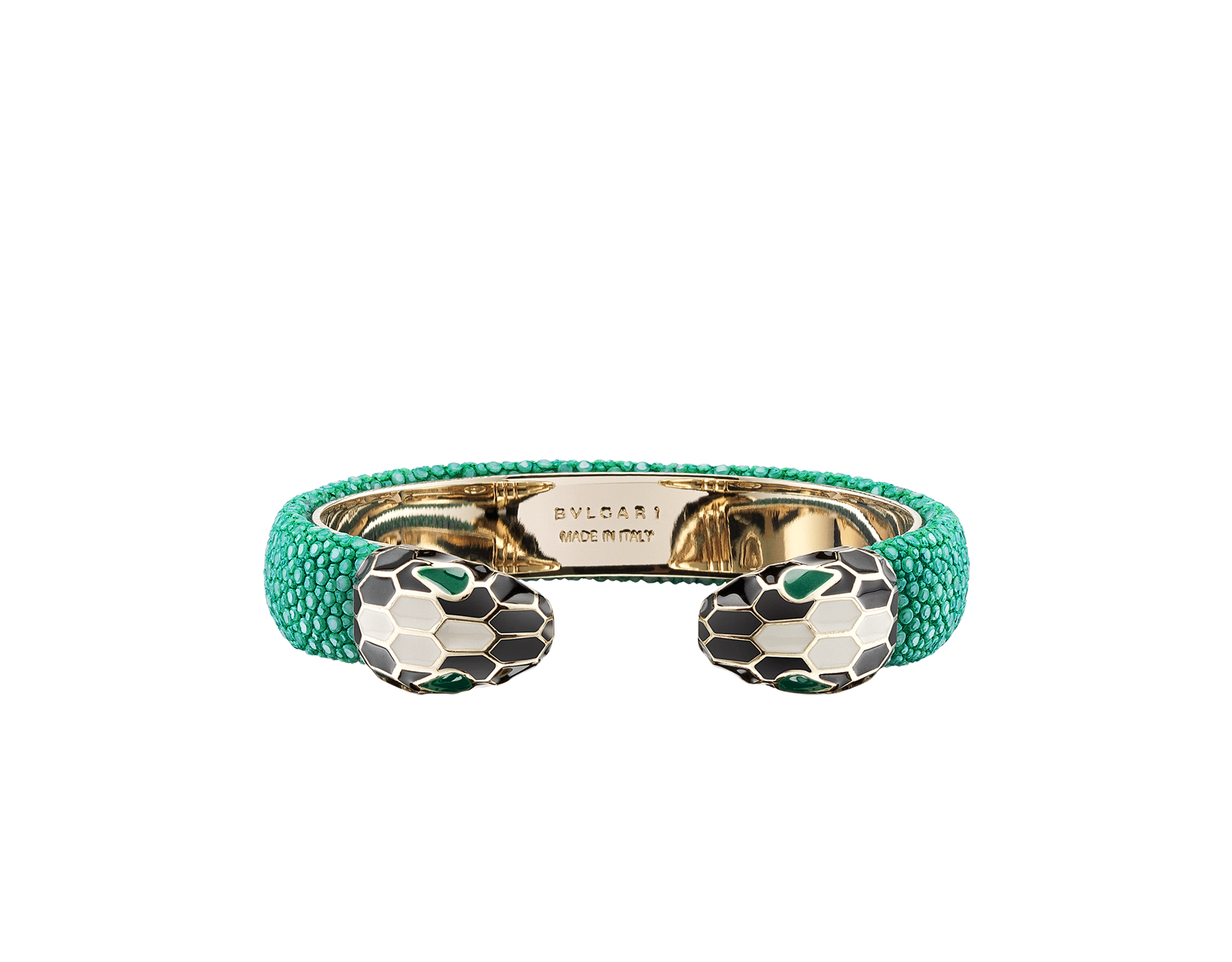 bracelet bulgari cuir