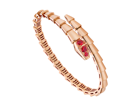Serpenti Viper Bracelet Rose gold | Bracelets | Bulgari Official Store
