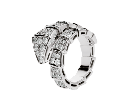Serpenti ring deals bulgari