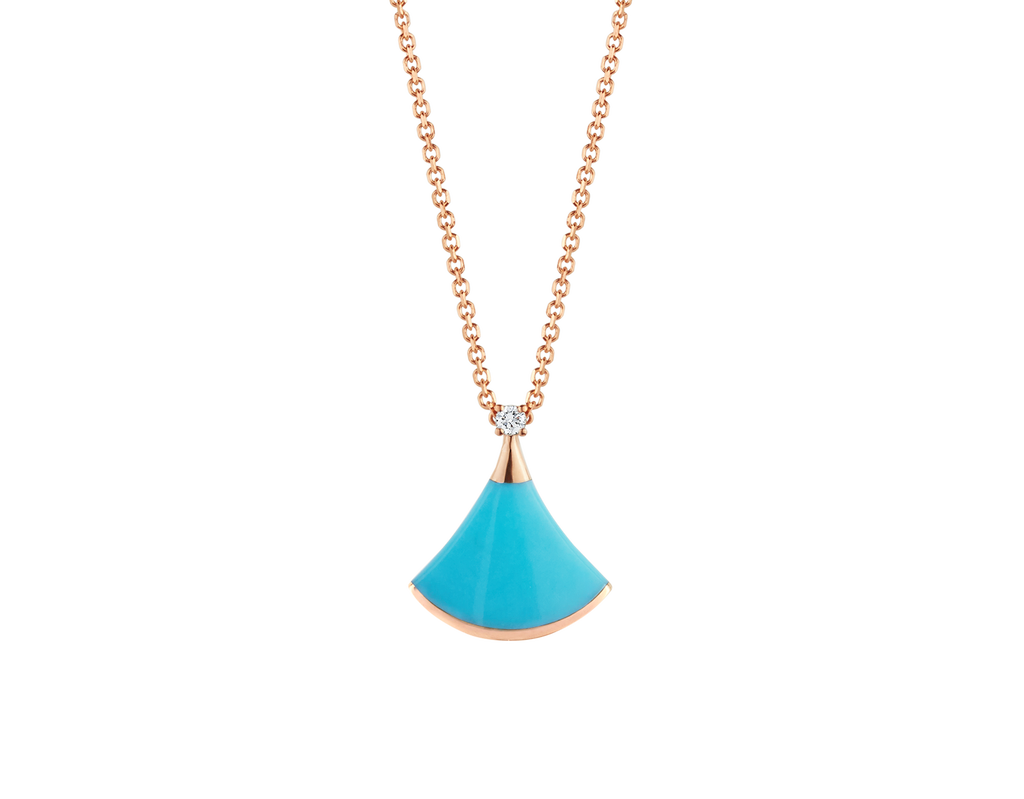 Divas Dream 女神の夢 ネックレス ターコイズネックレス イタリア製ジュエリー ブルガリ