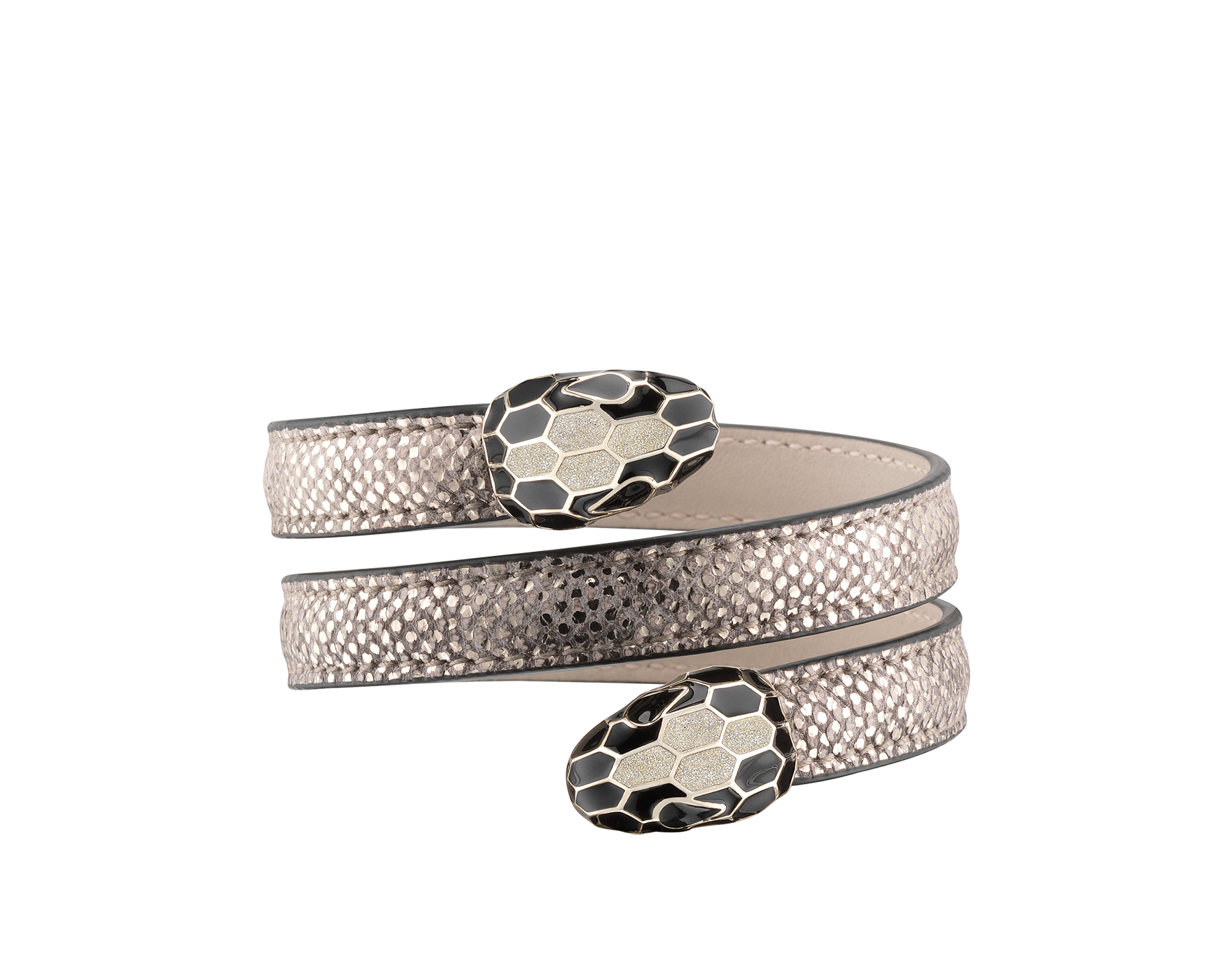 bracelet bulgari cuir