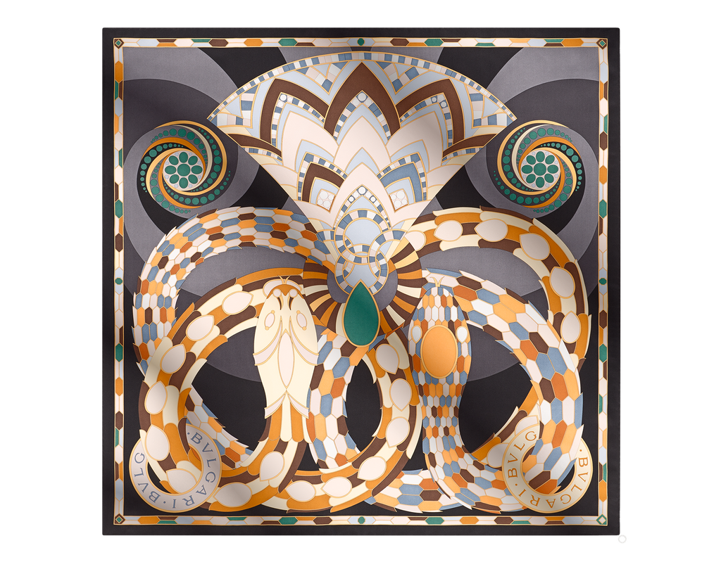 heritage scarf 241353 bvlgari