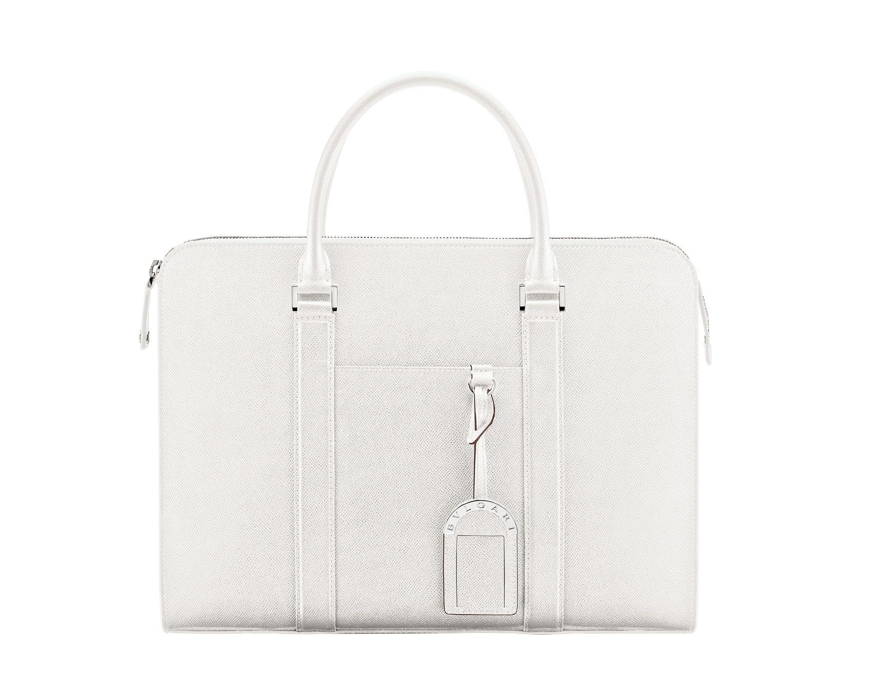 white briefcase