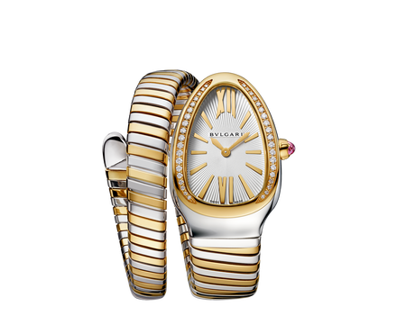 のび太。ナチュラル、オークル Serpenti Seduttori Watch 103755 | Bulgari