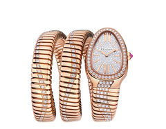 Rose gold bvlgari watch new arrivals