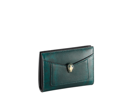 ✨Sランク・箱証明書付き✨　BVLGARI 長財布　コローレ　ビーゼロワン Serpenti Forever Trifold Wallet 295063 | Bulgari