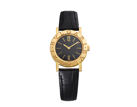 BVLGARI ブラウンレザー ブラックダイヤル 腕時計 First Look: The New Bulgari Bulgari 38mm Automatic in Gold