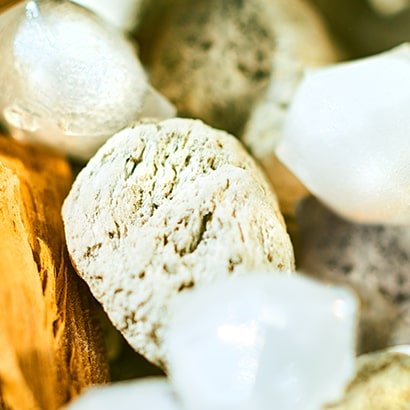 Creative shot of musk, the inspiration for Bvlgari Man Wood Neroli Eau de Parfum