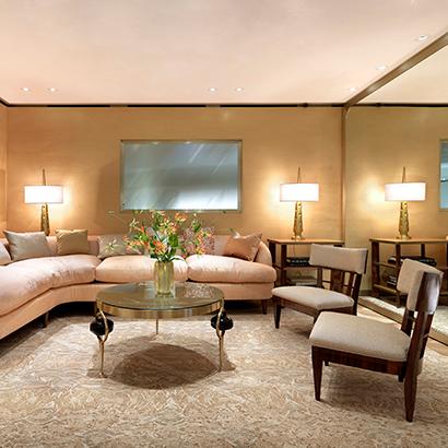 Salottino Taylor is the VIP Area where the Hollywood actress spent many hours escaping from the paparazzi 