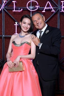 Shu Qi and Jean-Christophe Babin, Bvlgari CEO