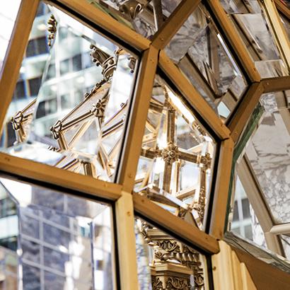 The store of Bulgari is crafted like an exquisite jewel