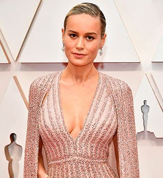 Actress and presenter at tonight’s awards Brie Larson