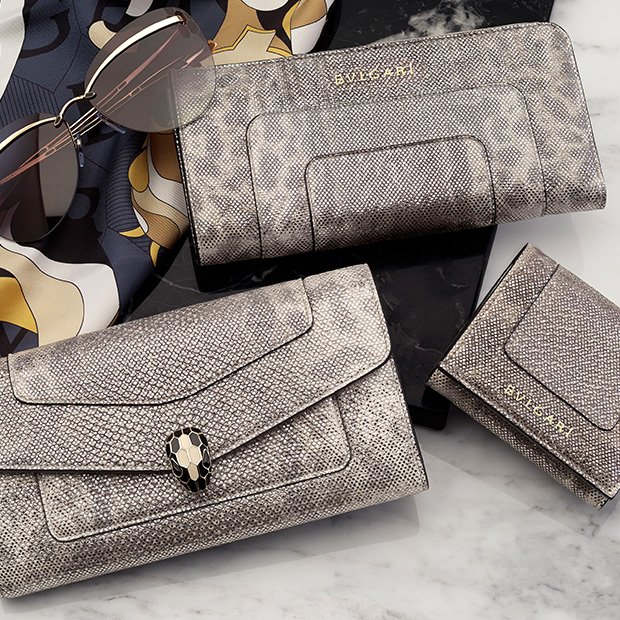 Leather Wallets For Women Bvlgari