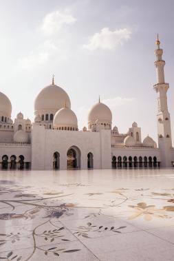 view of the Dubai Grand Mosque
