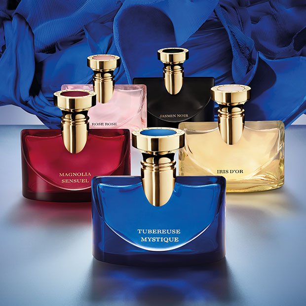 Las cinco fragancias de la colección Bvlgari Splendida