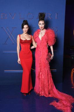 Bella Hadid and Anna Cleveland