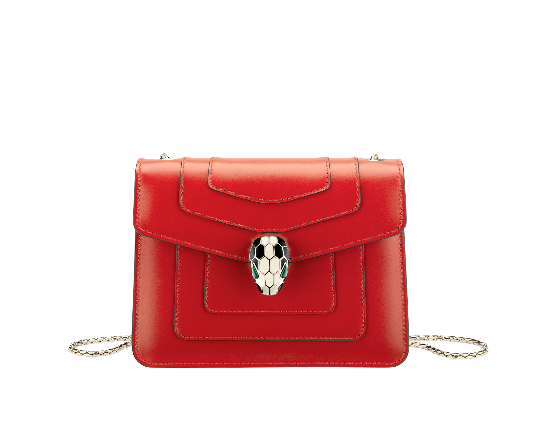bulgari serpenti bag red