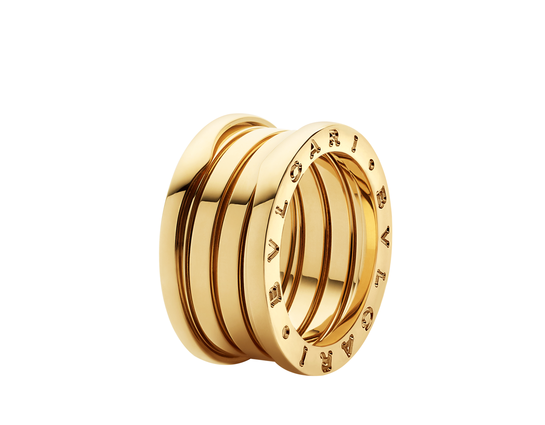 B zero1 Ring Yellow Gold With No Gemstones Rings Bulgari Official Store
