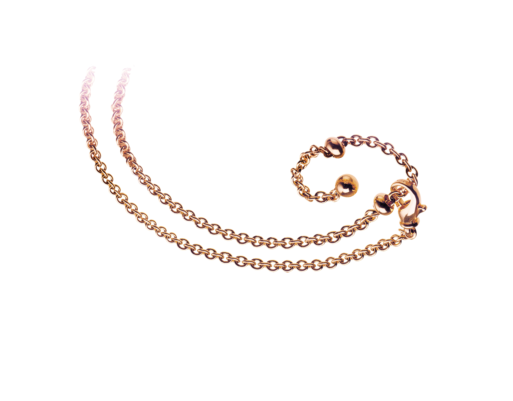 Cadena Catene en oro rosa de 18&nbsp;qt adaptable a tres longitudes. 356114 image 1